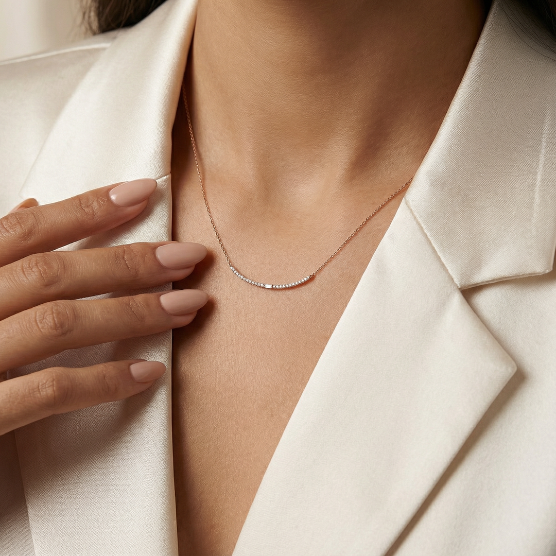 Tasarım Pırlanta Kolye