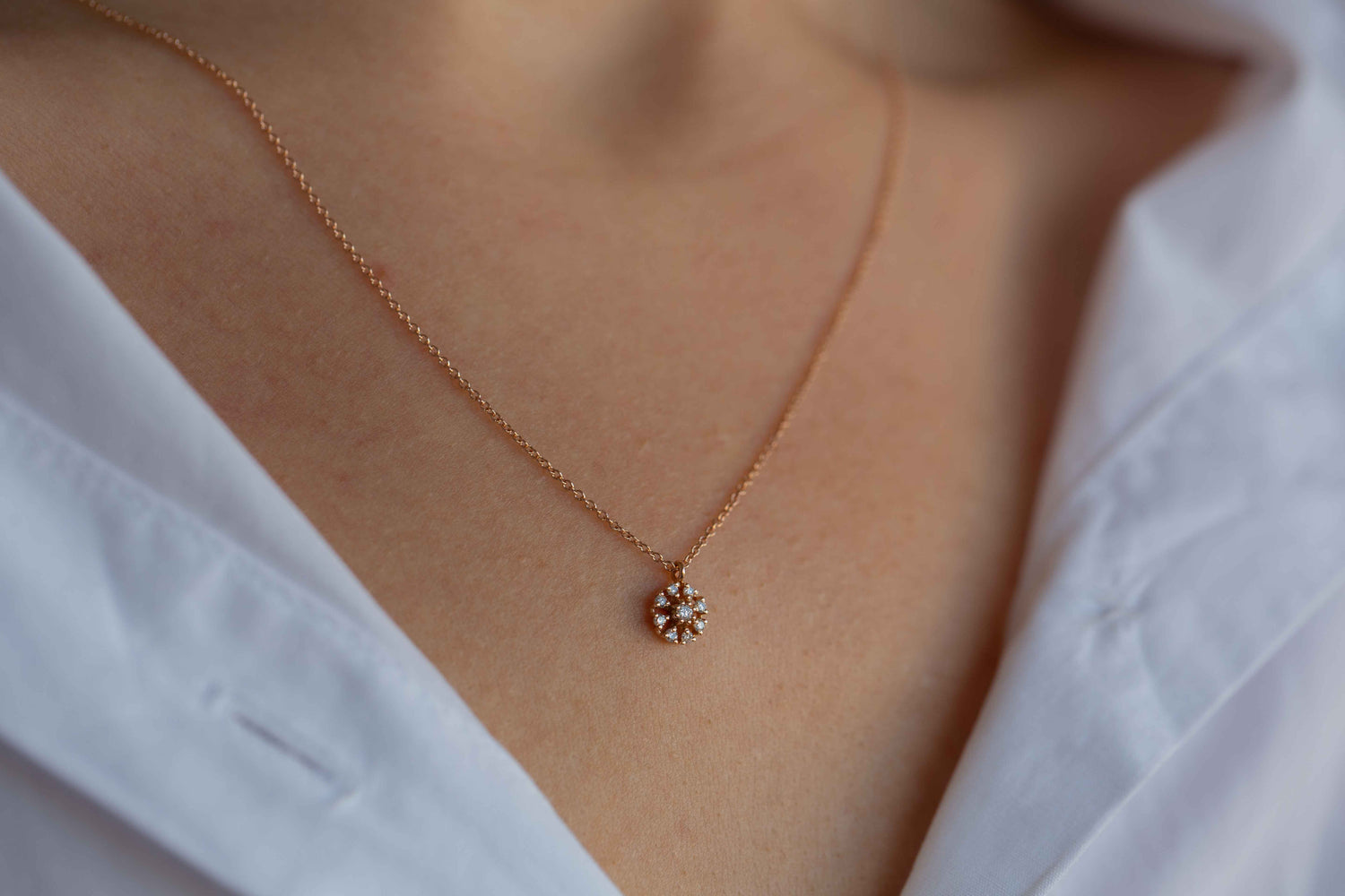 Tasarım Pırlanta Kolye