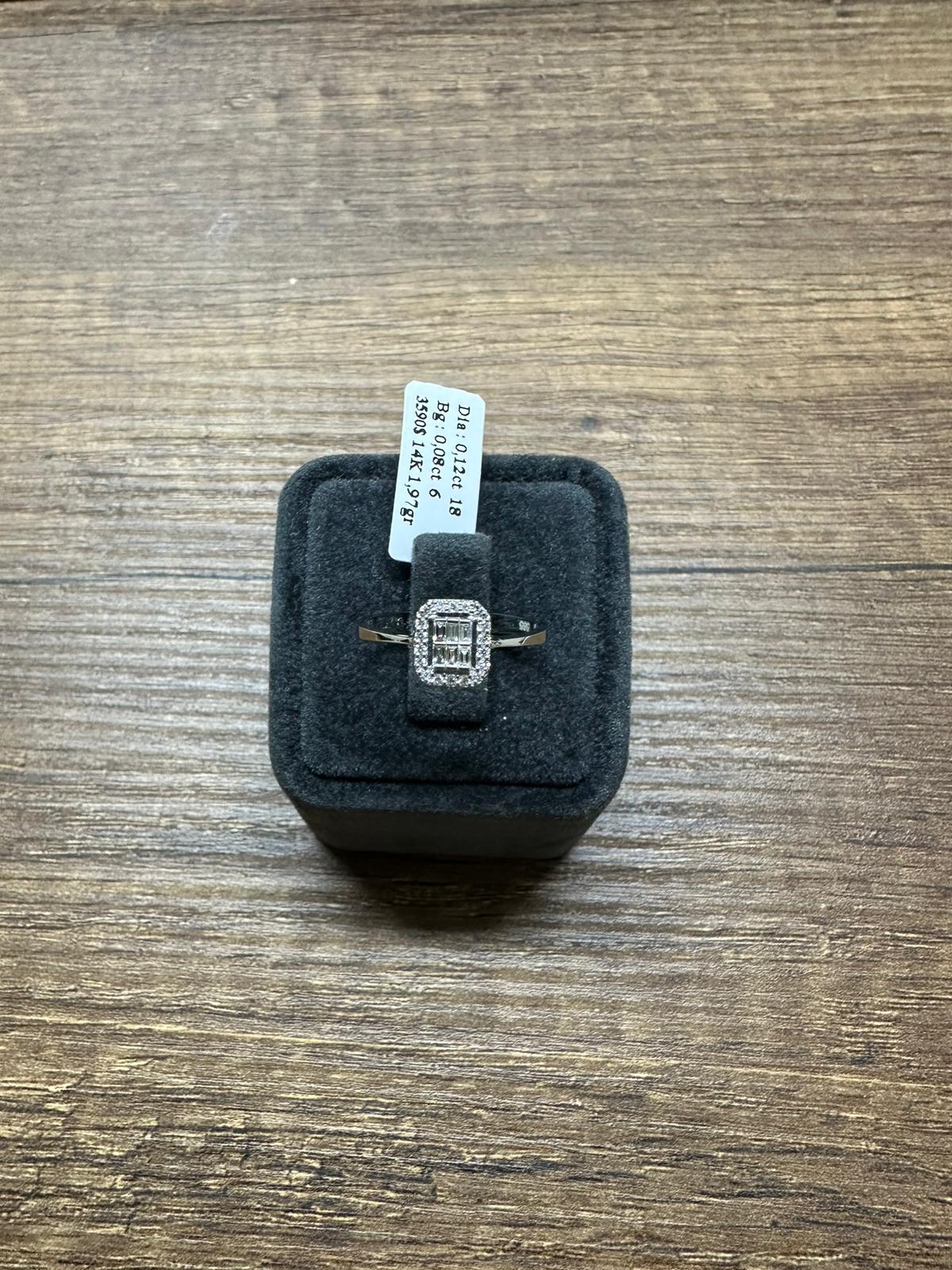 Baget Pırlanta Yüzük