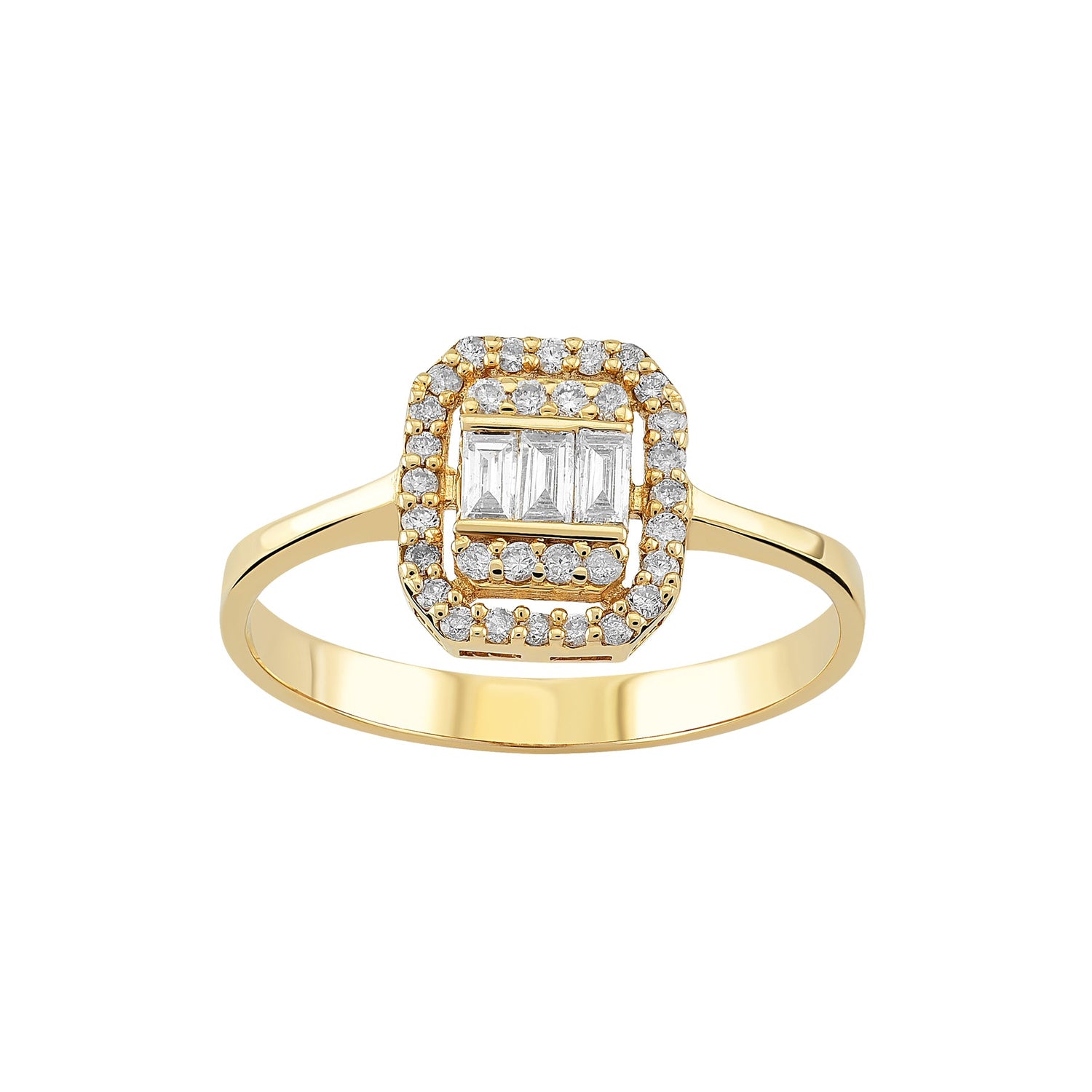 Baget Pırlanta Yüzük