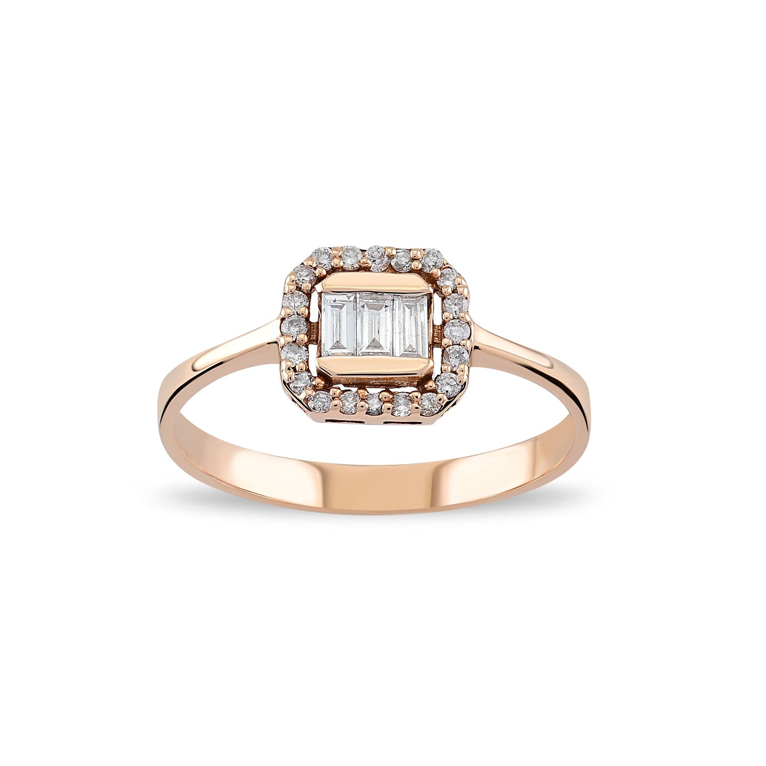 Baget Pırlanta Yüzük