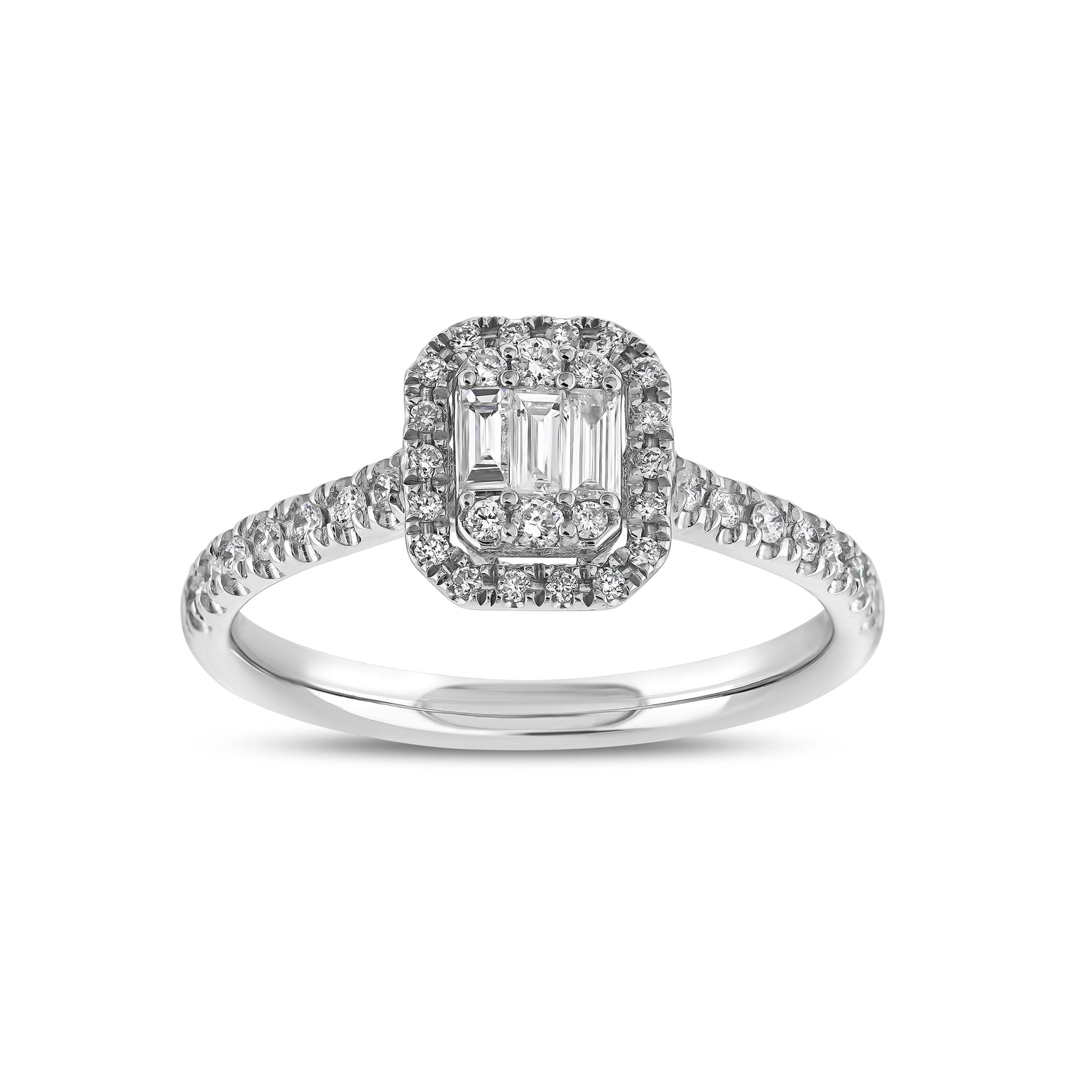 Baget Pırlanta Yüzük