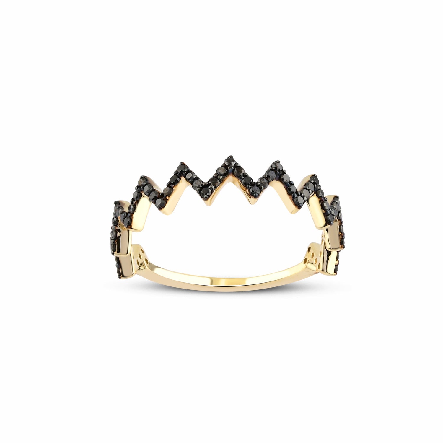 Renkli Taşlı Pırlanta Yüzük