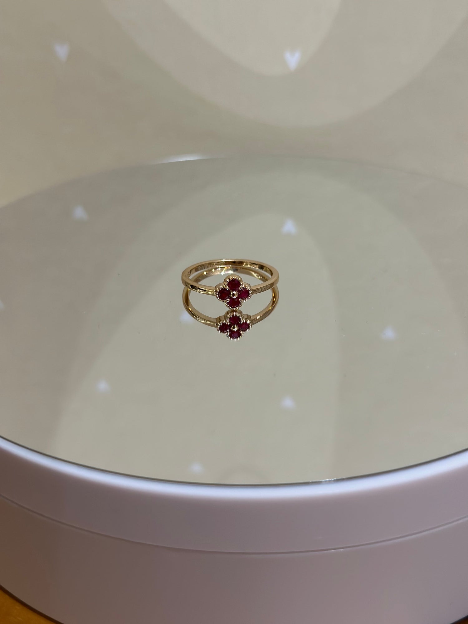 Renkli Taşlı Pırlanta Yüzük