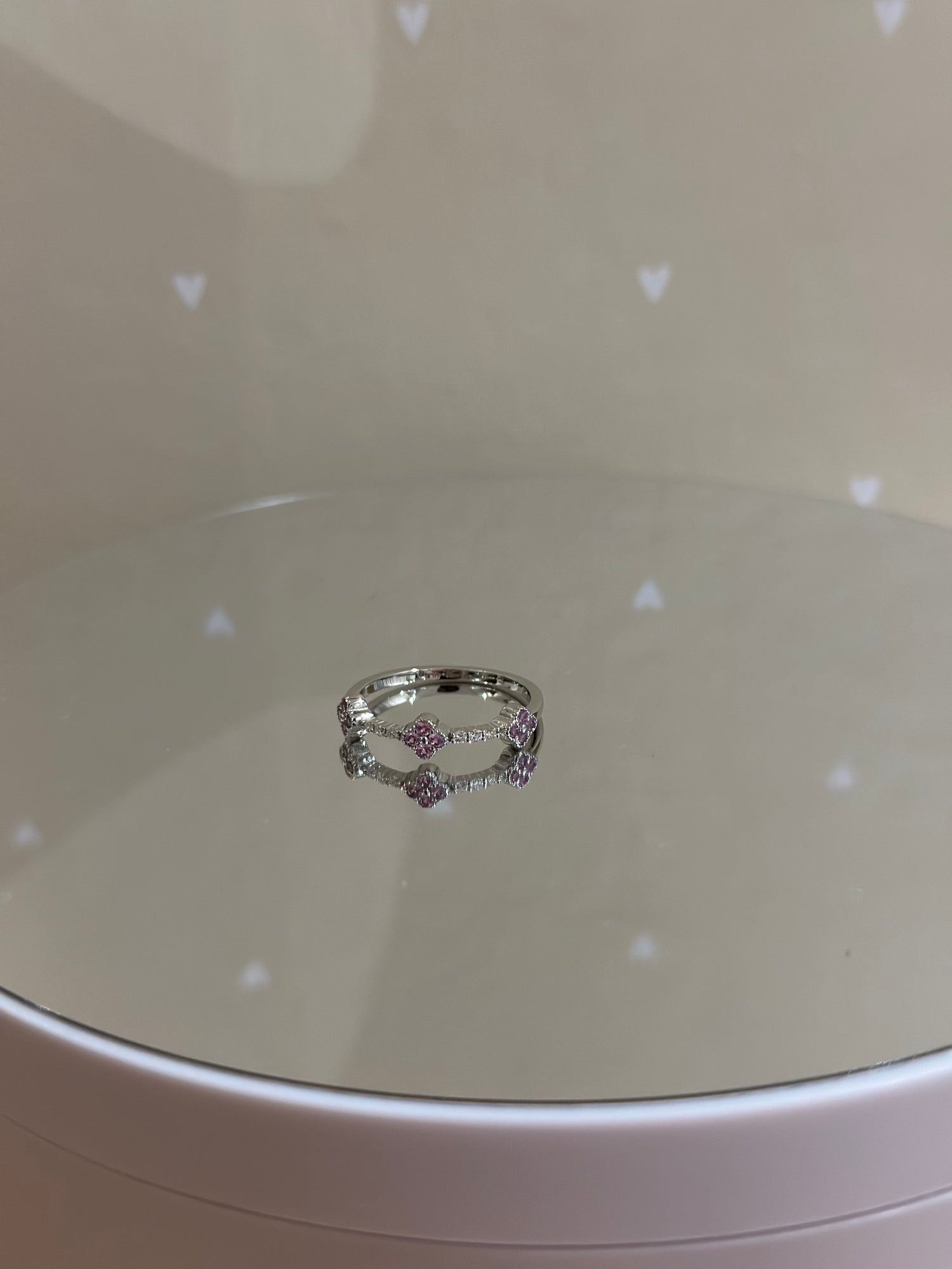 Renkli Taşlı Pırlanta Yüzük