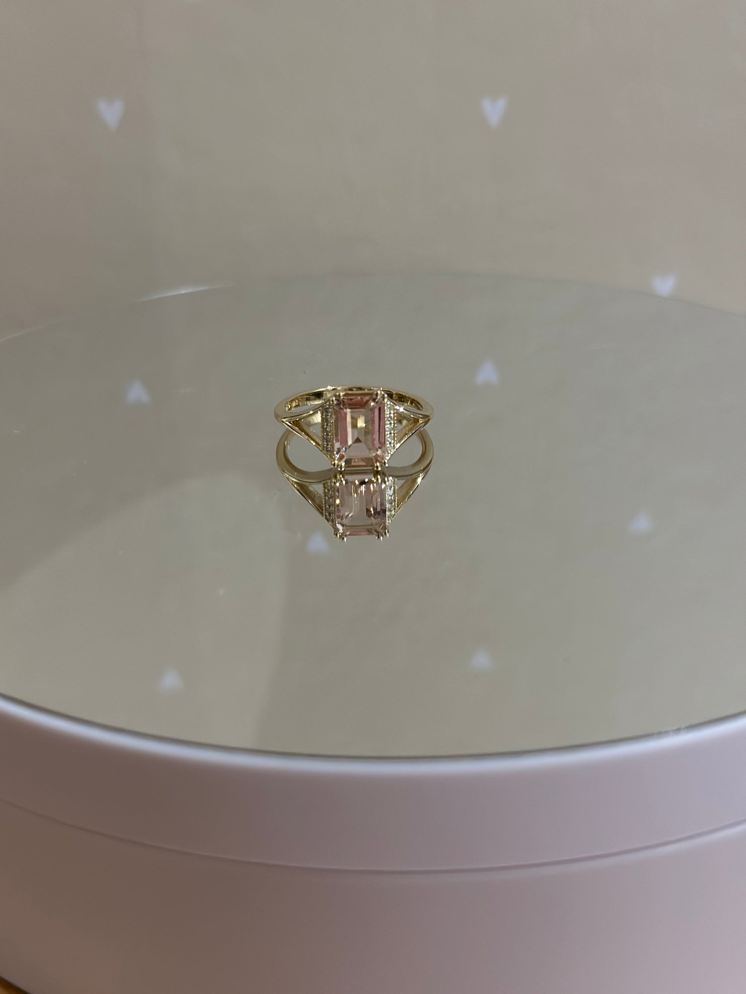 Renkli Taşlı Pırlanta Yüzük