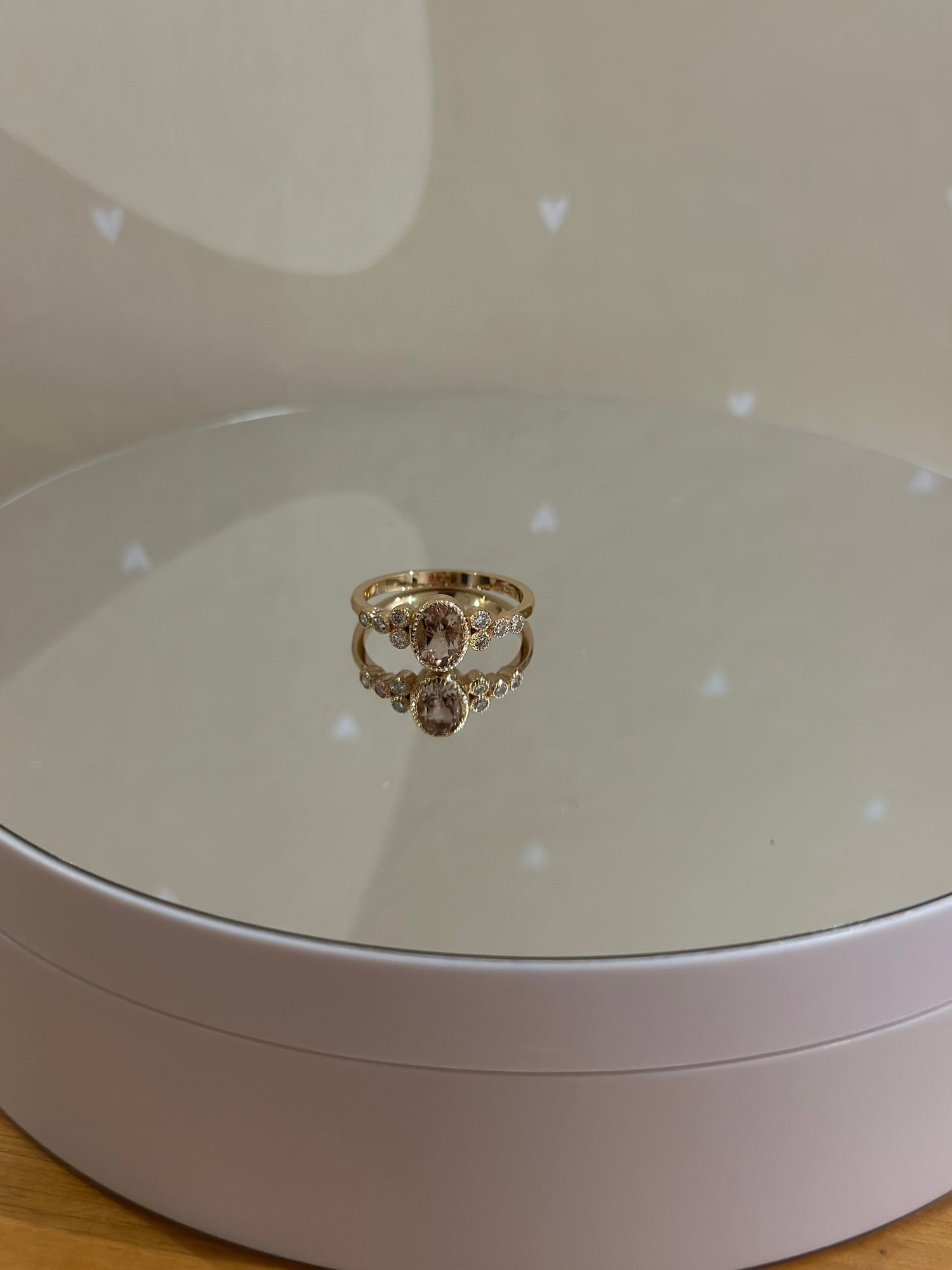 Renkli Taşlı Pırlanta Yüzük