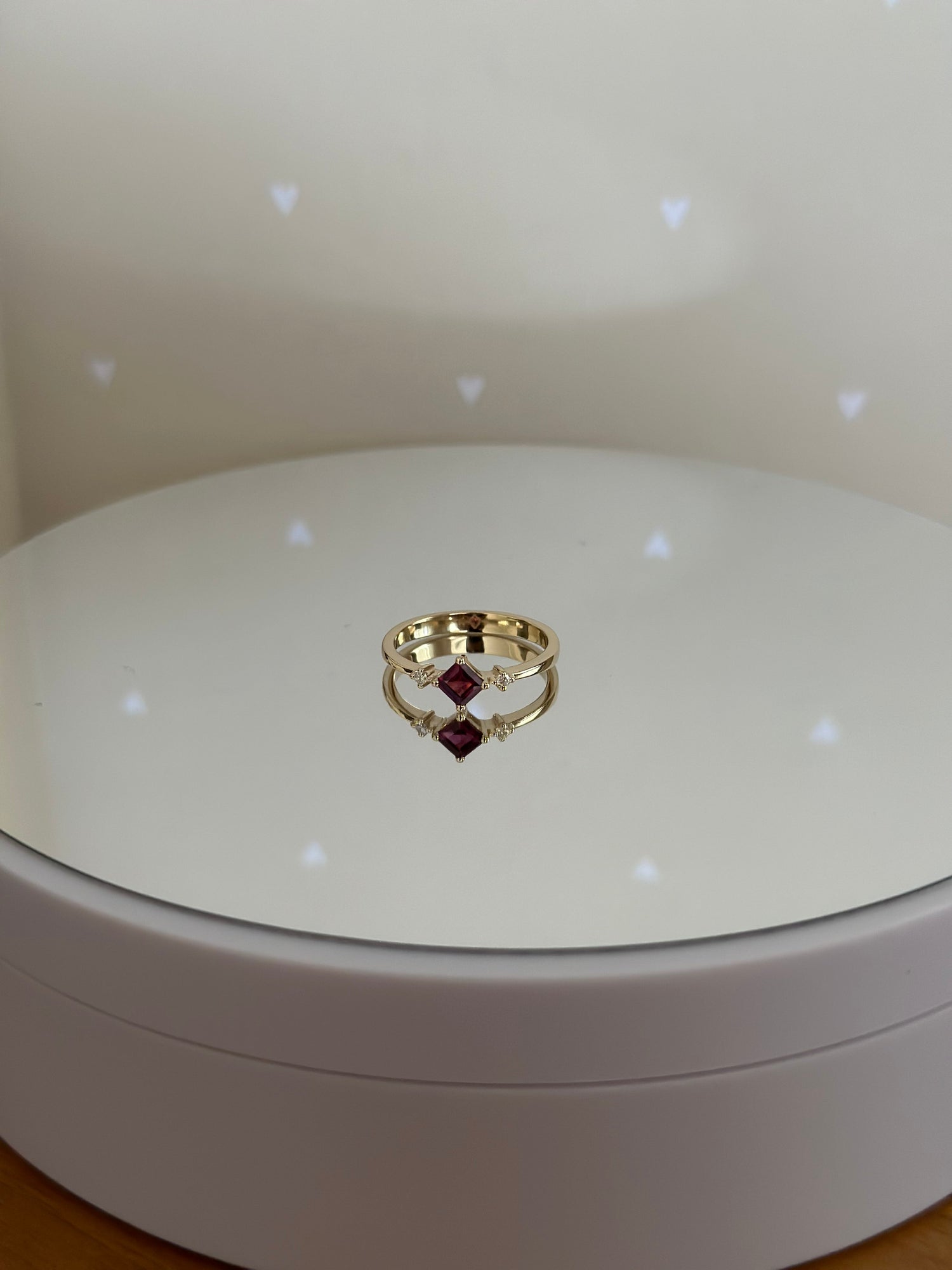 Renkli Taşlı Pırlanta Yüzük