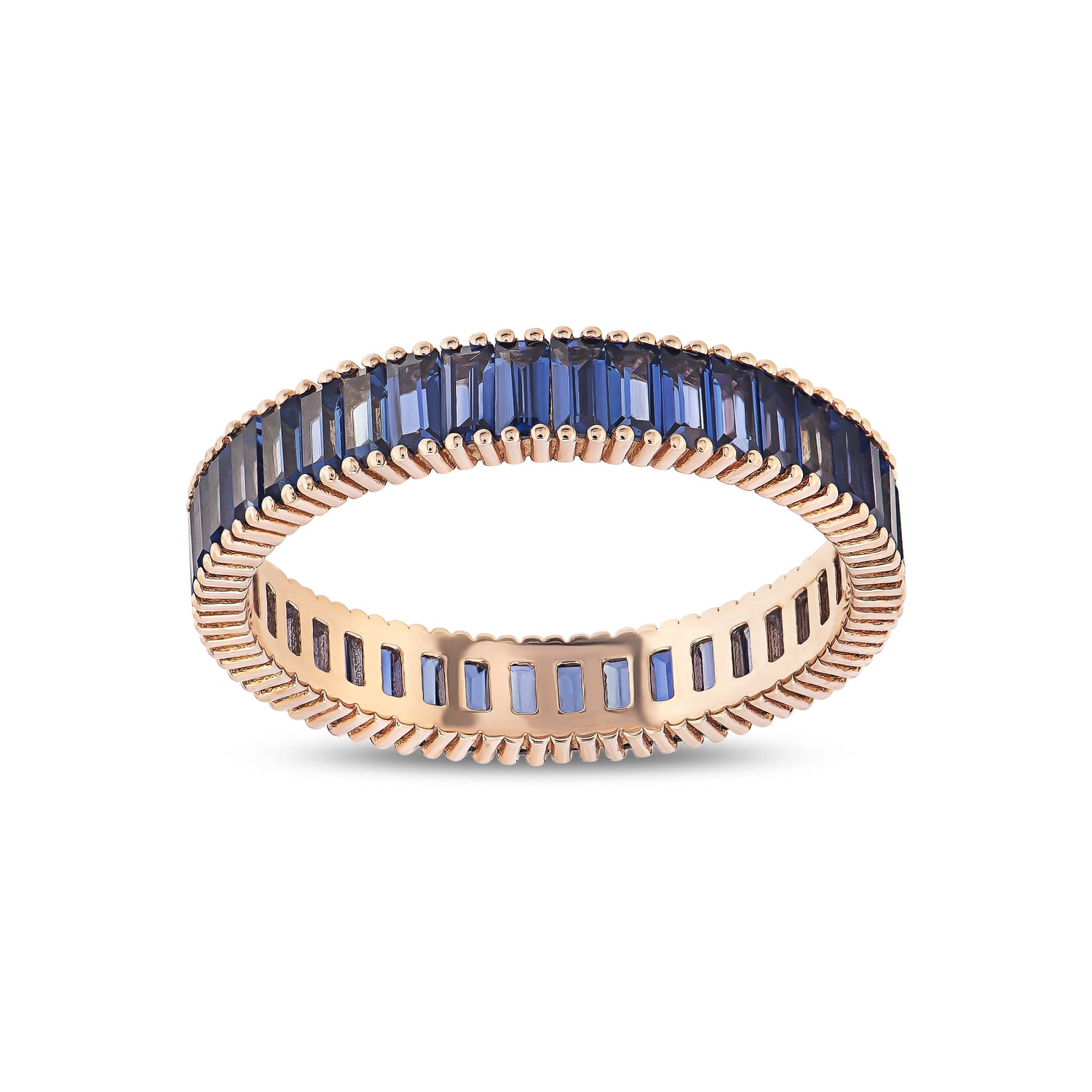 Renkli Taşlı Pırlanta Yüzük