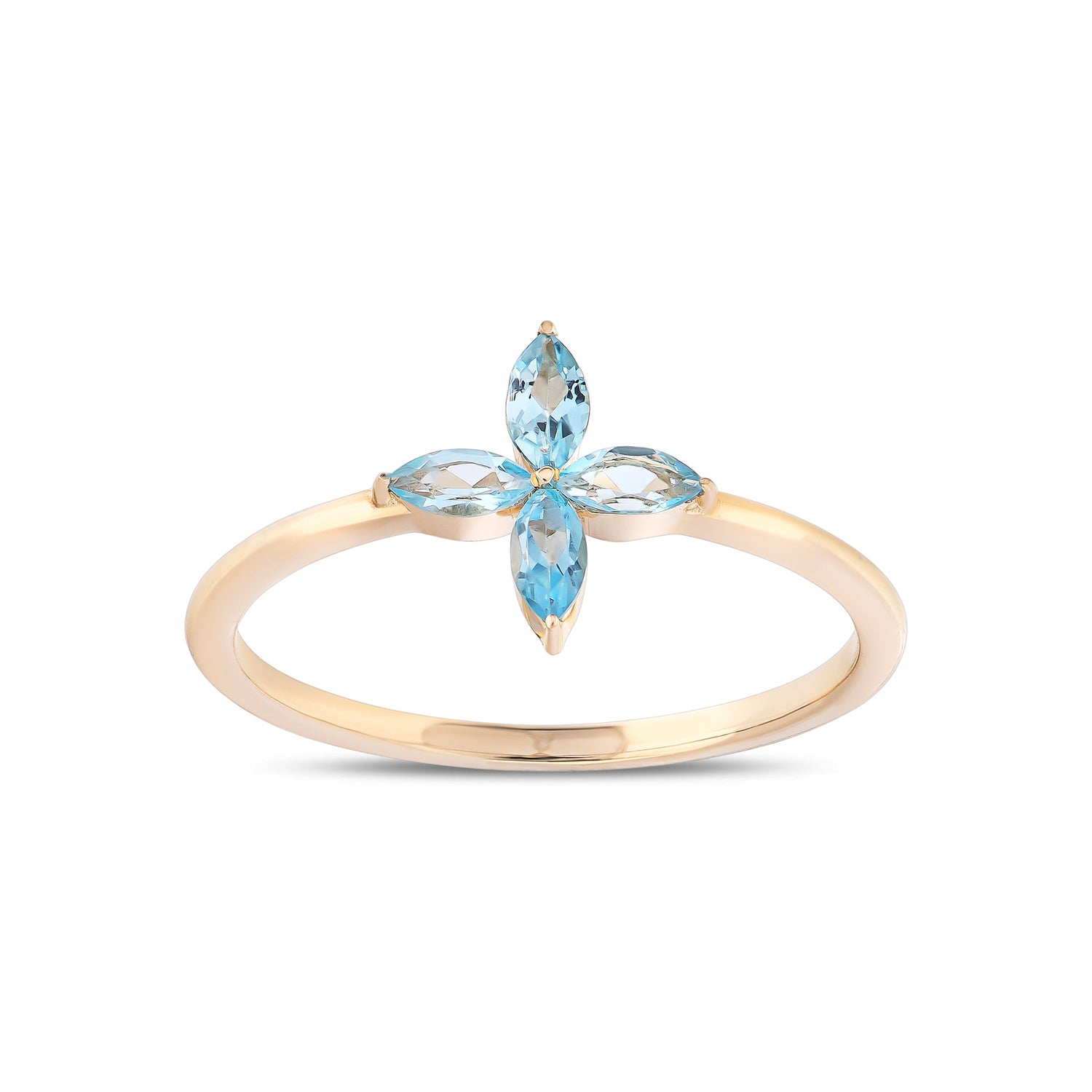 Renkli Taşlı Pırlanta Yüzük