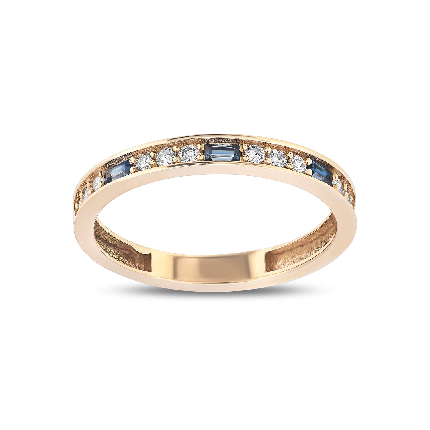 Renkli Taşlı Pırlanta Yüzük