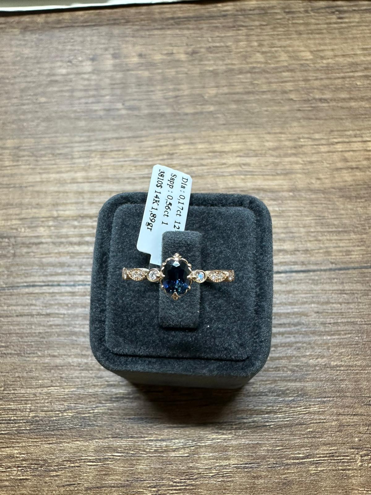 Renkli Taşlı Pırlanta Yüzük