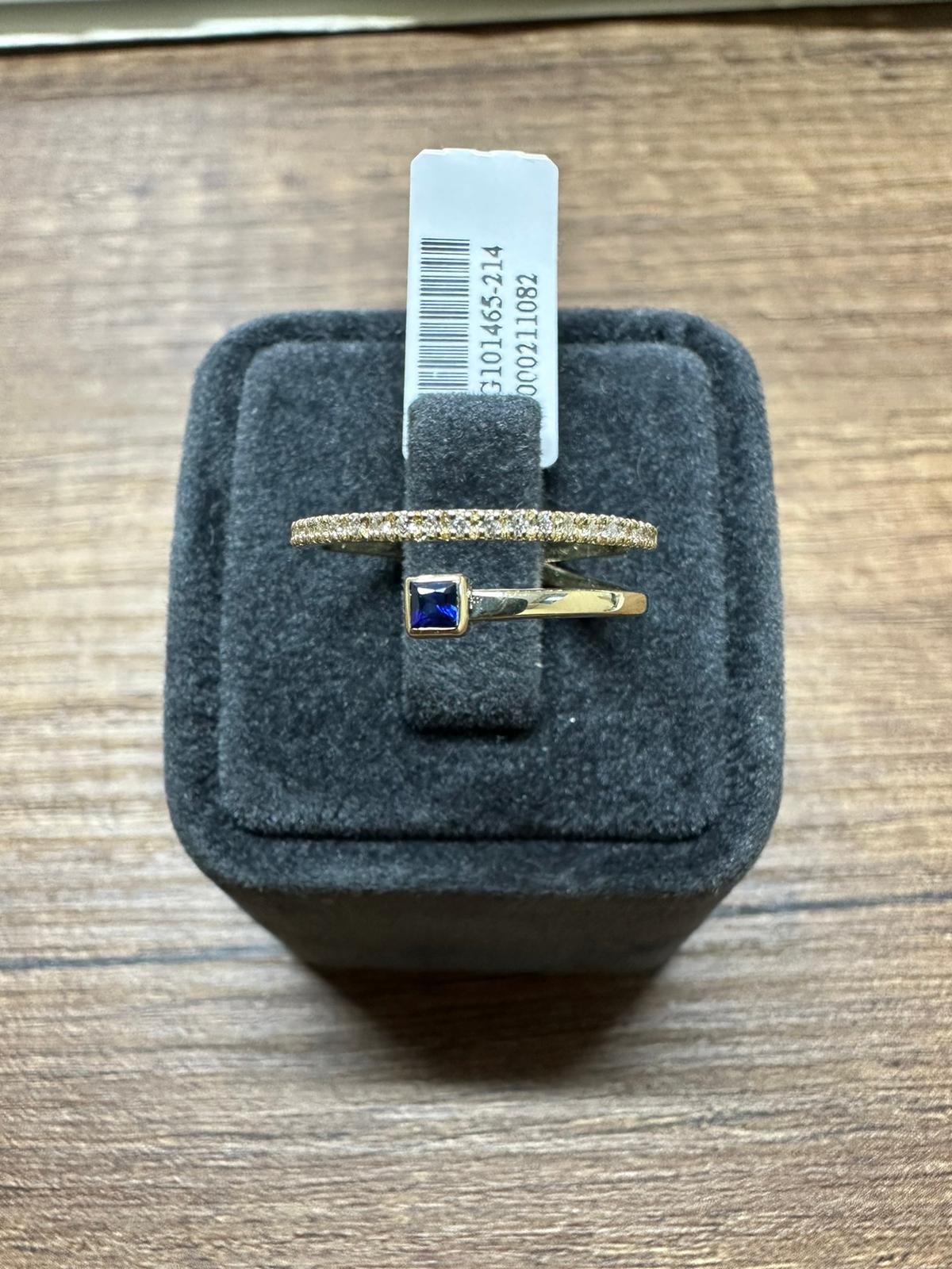 Renkli Taşlı Pırlanta Yüzük