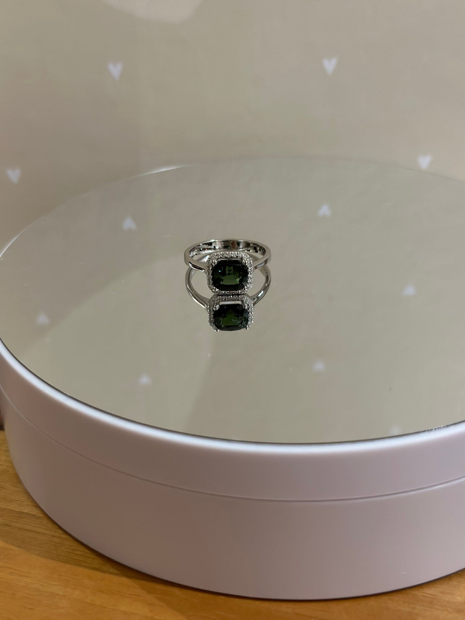 Renkli Taşlı Pırlanta Yüzük