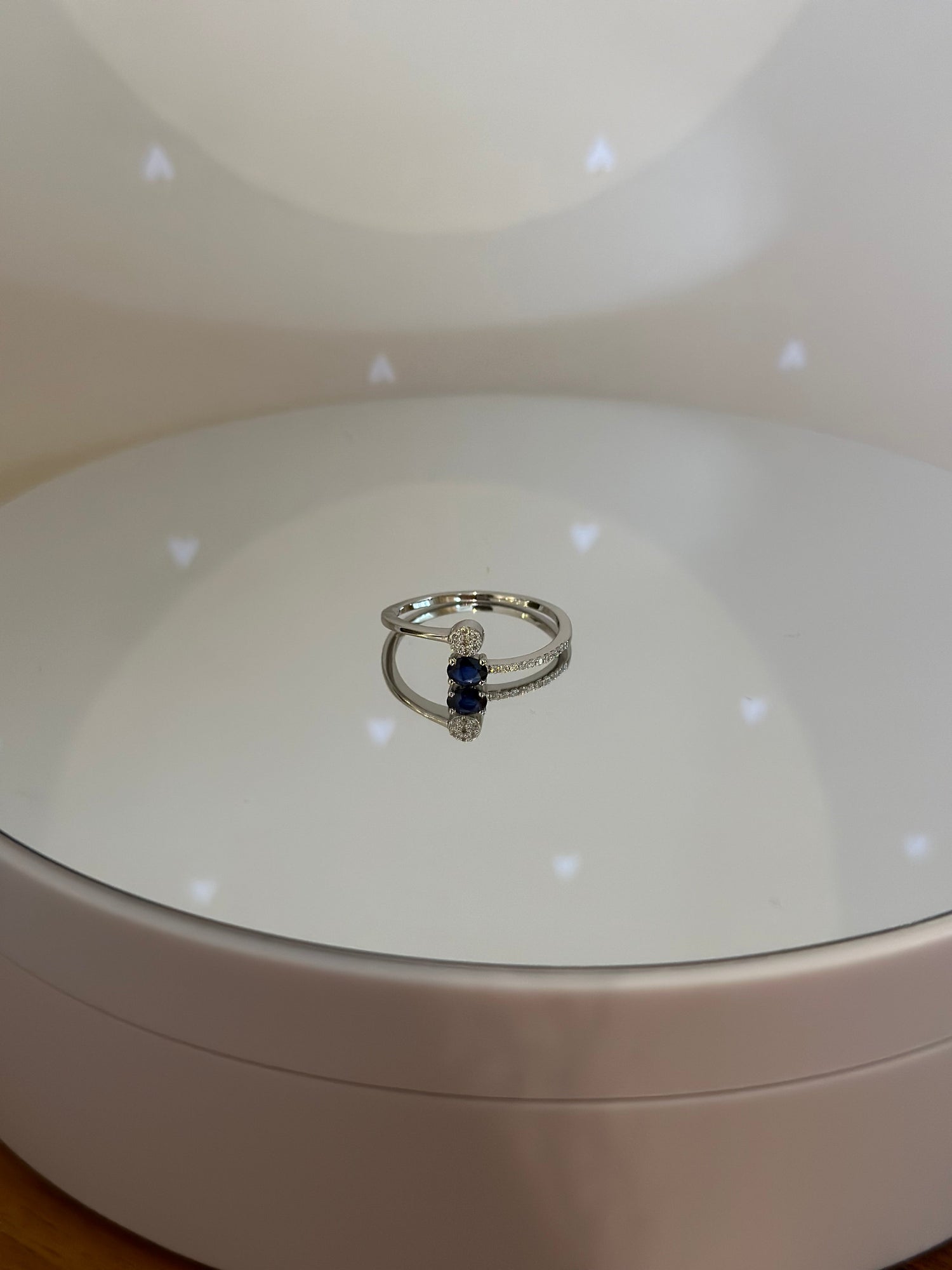 Renkli Taşlı Pırlanta Yüzük