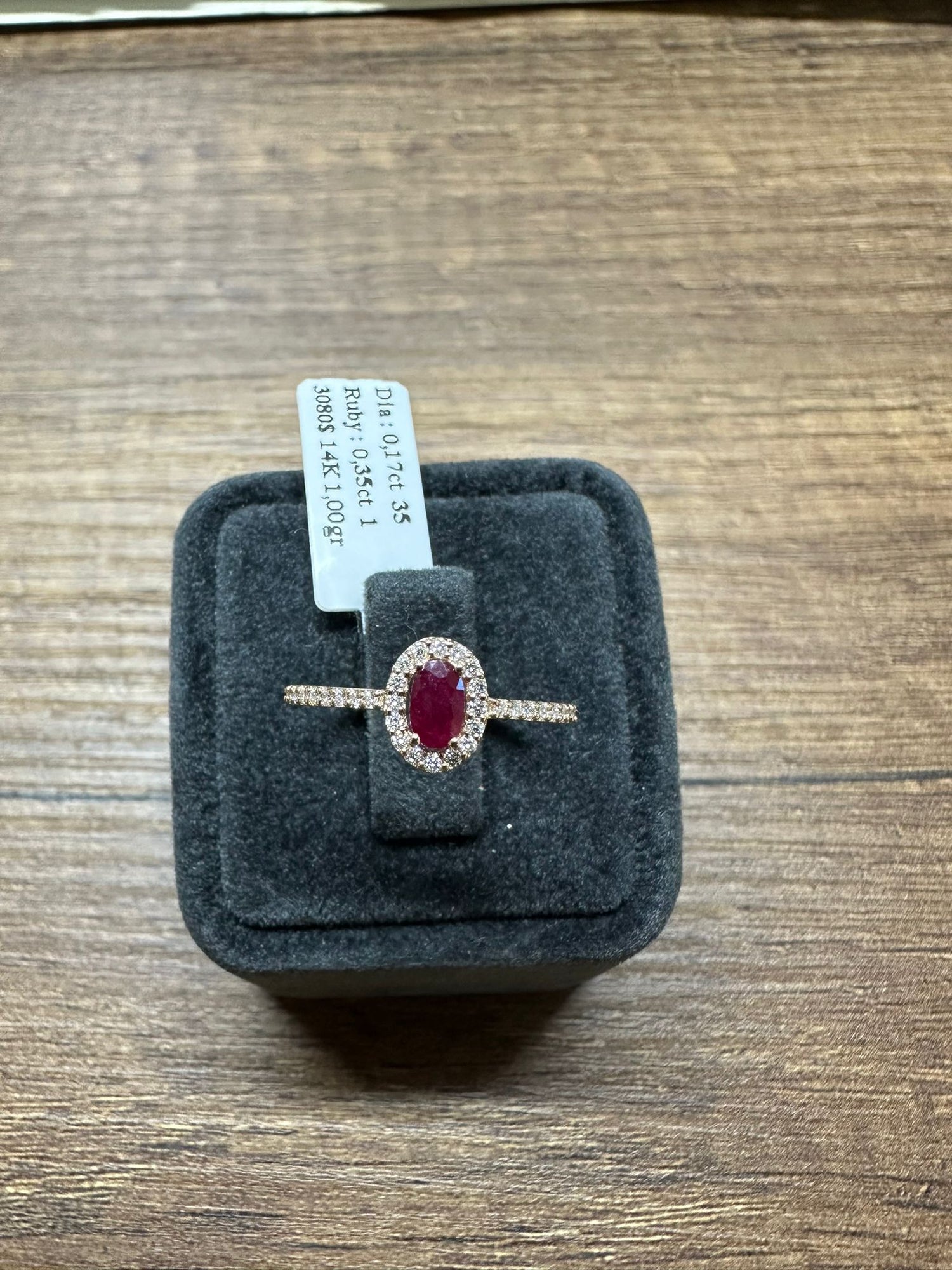 Renkli Taşlı Pırlanta Yüzük