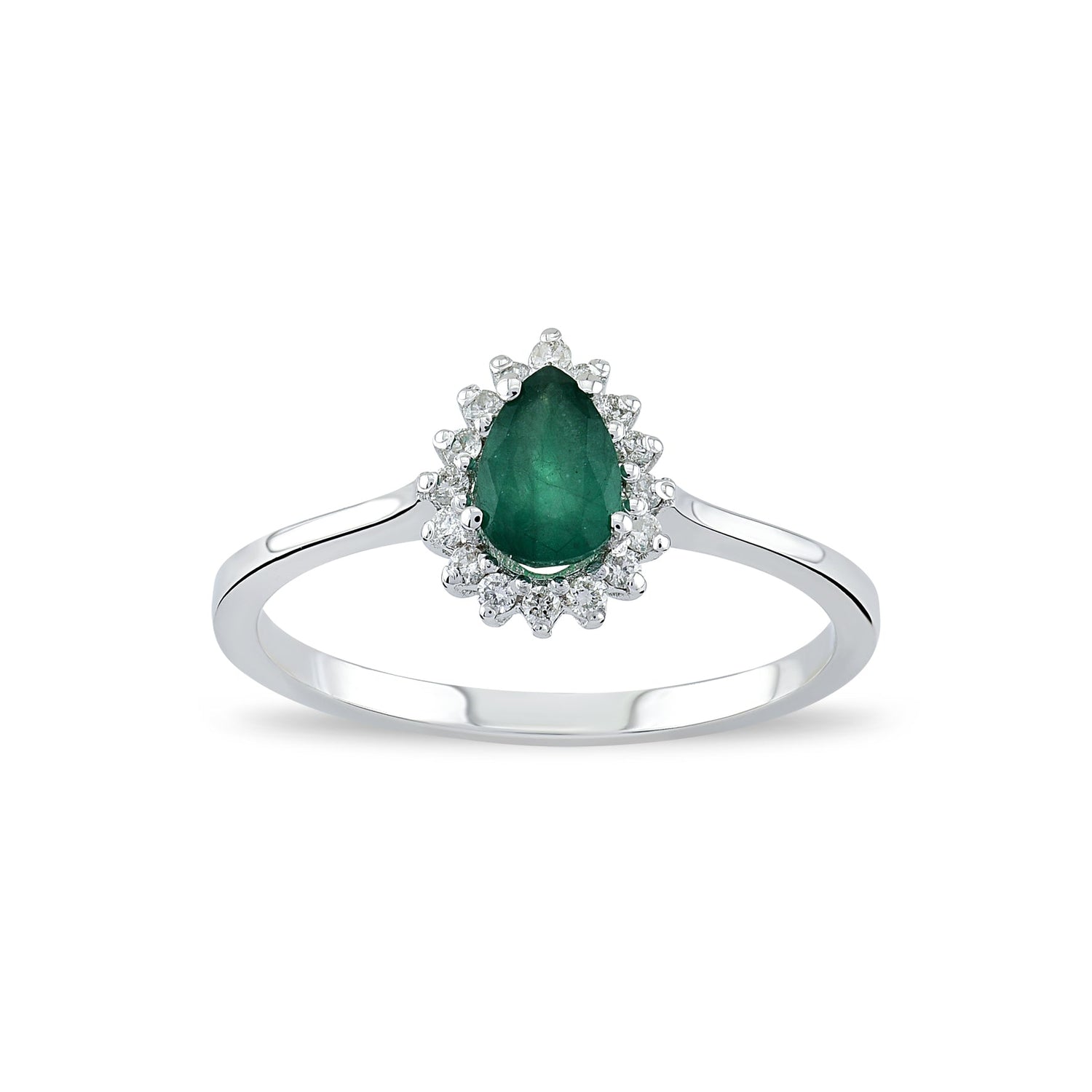 Renkli Taşlı Pırlanta Yüzük