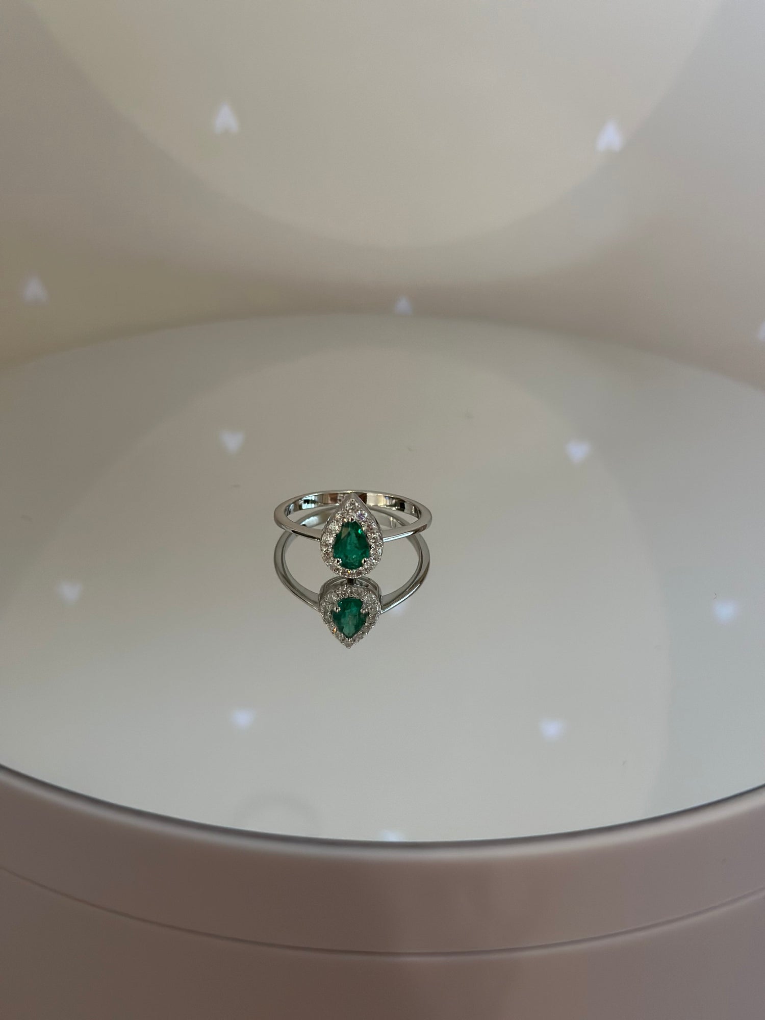 Renkli Taşlı Pırlanta Yüzük