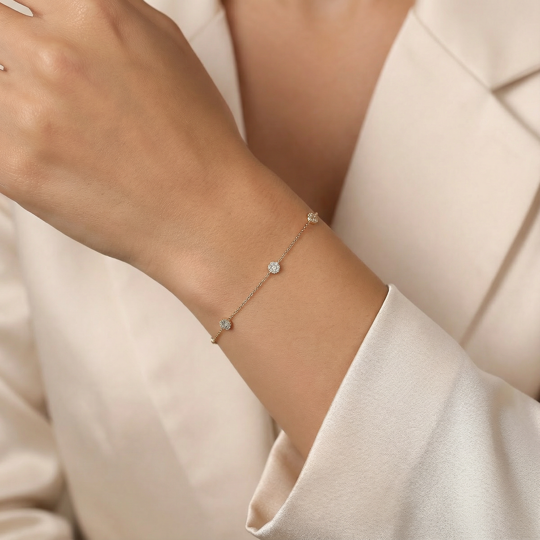 Tasarım Pırlanta Bileklik